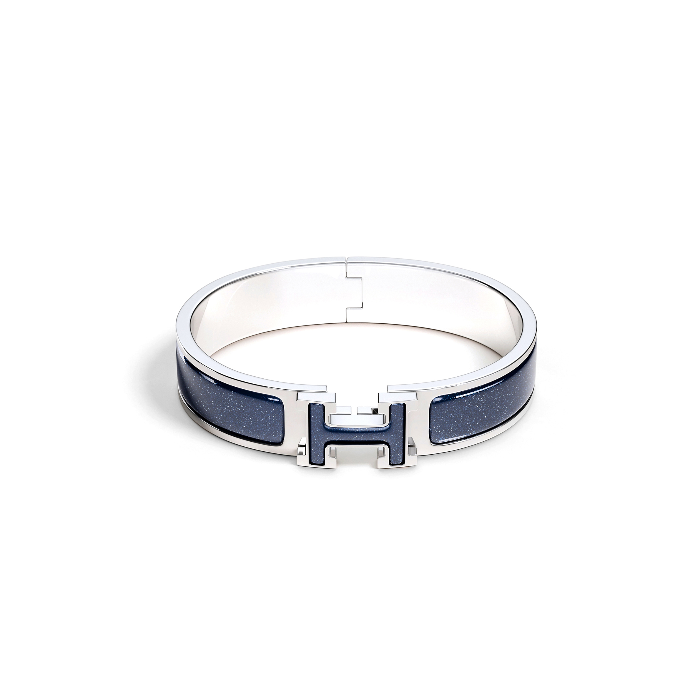 HERMES CLIC H GLITTER BRACELET H700015FPG4GM HERMES CLIC H GLITTER BRACELET H700015FPG4GM
